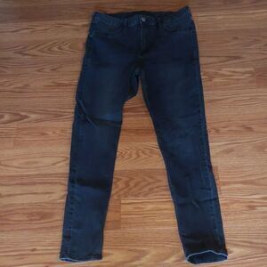 Divided black stretch skinny jeans Sz 14